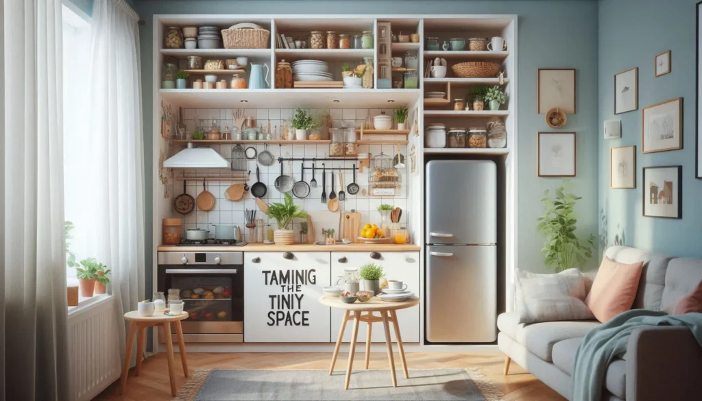 Taming the Tiny Space Easy Ways to Organize Your Small Kitchen - momchefcorner.com