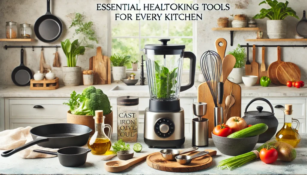 Essential Healthy Cooking Tools for Every Kitchen - momchefcorner.com