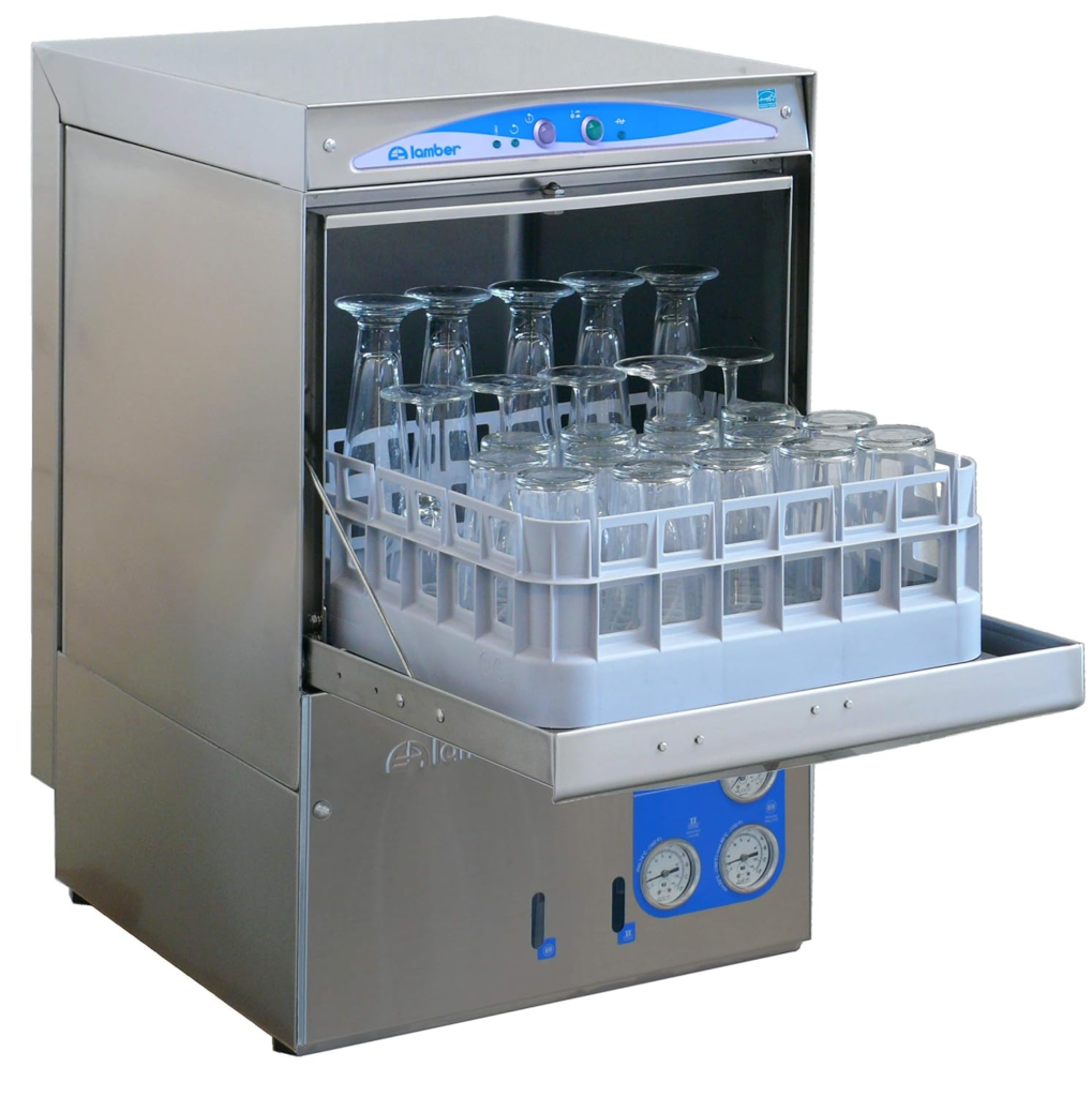 Eurodib DSP3 Lamber High Temperature Rack Undercounter Commercial Glass Washer