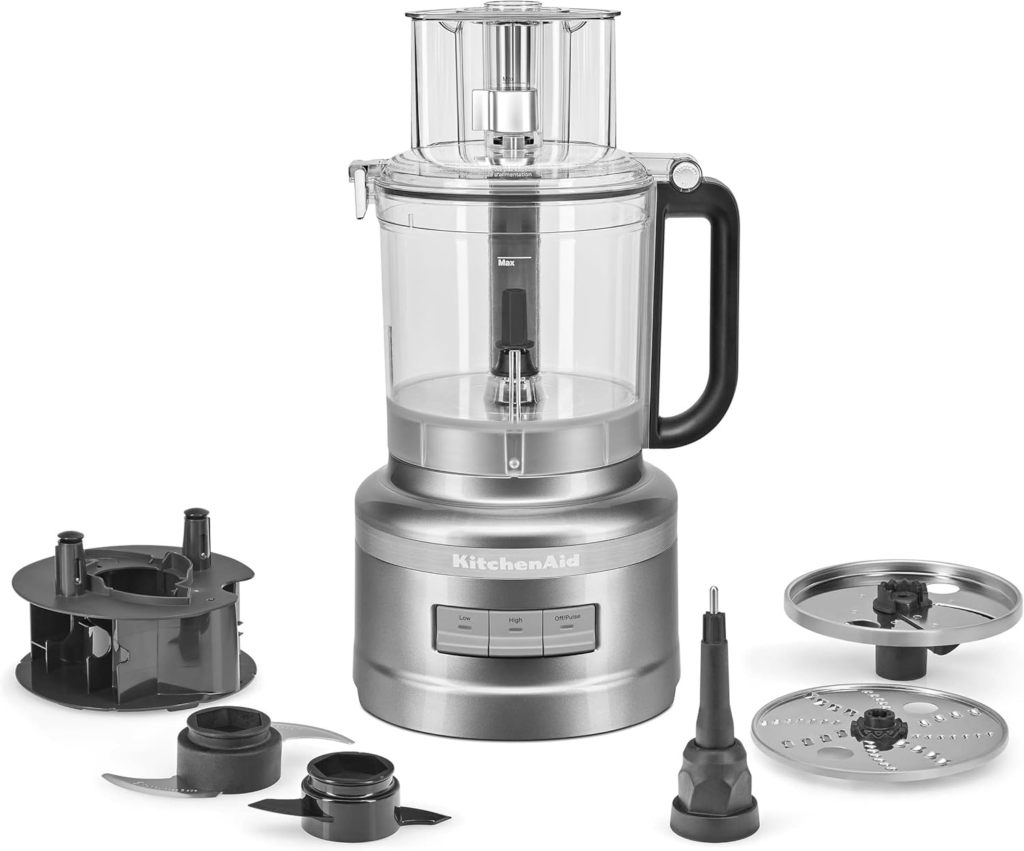 KitchenAid 13-Cup Food Processor, Contour Silver