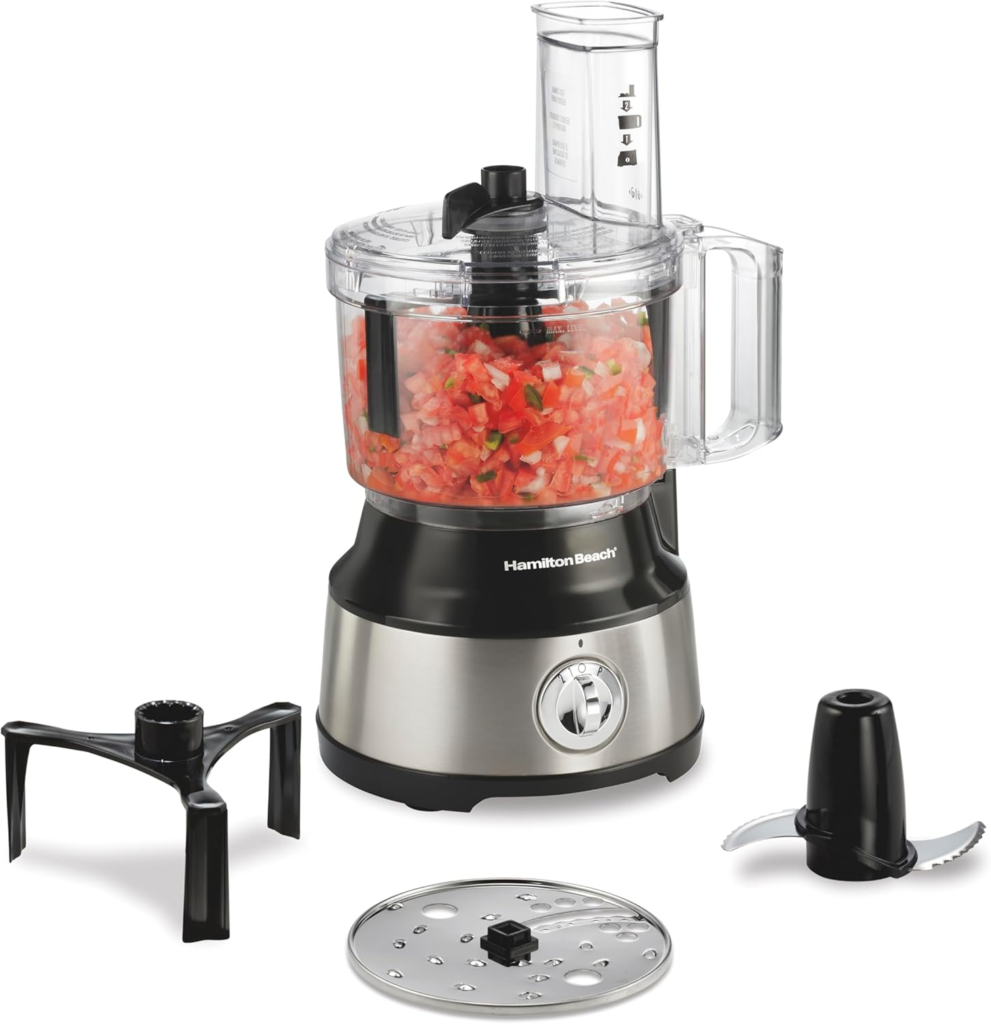 Hamilton Beach Food Processor & Vegetable Chopper for Slicing